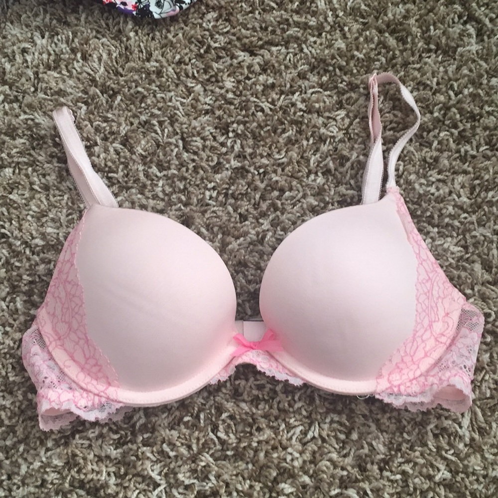 Pink Lace bra